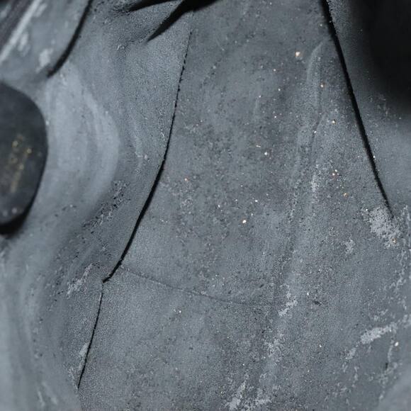 GUCCI Bamboo Hand Bag Leather Black Gold 001 1705 001 1705 - Picture 15 of 16